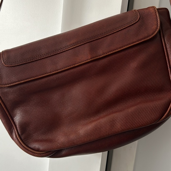 Vintage Bottega Veneta burgundy crossbody bag - Picture 4 of 7